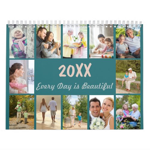 2023 Photo Collage Monthly Photo and Special Notes Calendar