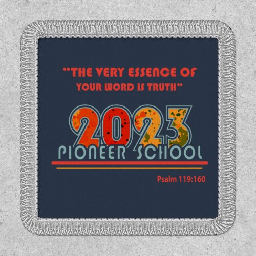 2023 Pioneer School Patch