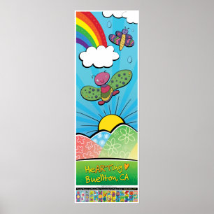 2023 Poster - Loving the Rain - Buellton.Art 