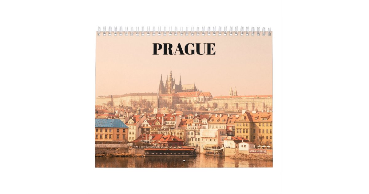 2023 Prague Calendar Zazzle