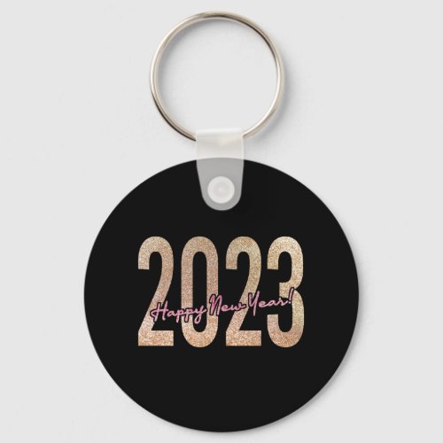 2023 premium design with glittery texture keychain