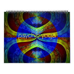 2023 Psychic Yoga Abstract Art Calendar