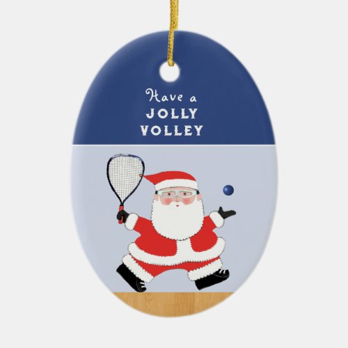 2023 Racquetball Collectible Ceramic Ornament