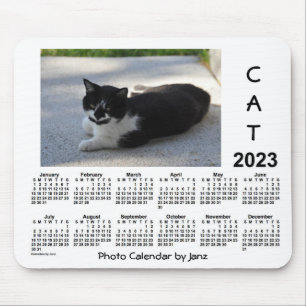 2023 Sassy Cat Photo Calendar by Janz Mouse Pad