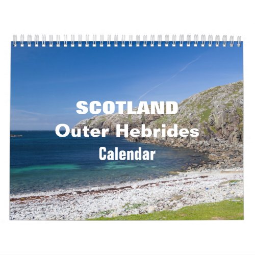 2023 Scotland Outer Hebrides Calendar