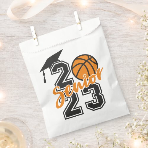 2023 Senior basketball team grad cap tassel Favor Bag