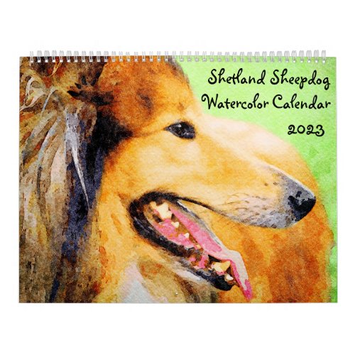 2023 Shetland Sheepdog Sheltie Mama Owner Calendar