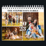 2023 Simple Custom Photo Collage 4 Per Month Calendar<br><div class="desc">Create your own custom personalized photo collage calendar with 4 photos per month utilizing this simple, easy-to-upload photo collage template including a full-bleed photo behind the calendar grid page. Ideal to feature favorite family, kids and pet pictures or showcase your photography to enjoy throughout the year. ASSISTANCE: For help with...</div>