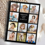 2023 Simple Photo Collage Personalized Appointment Planner<br><div class="desc">Custom photo collage calendar planner. Keep all your appointments and schedule handy with our fun photo planner that has 11 photos to personalize and name. This trendy photo collage planner is perfect for work schedule, kids school events, family appointments, and your favorite pets dog schedule. Design is on front and...</div>