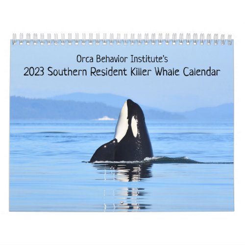 2023 Southern Resident Killer Whale Calendar