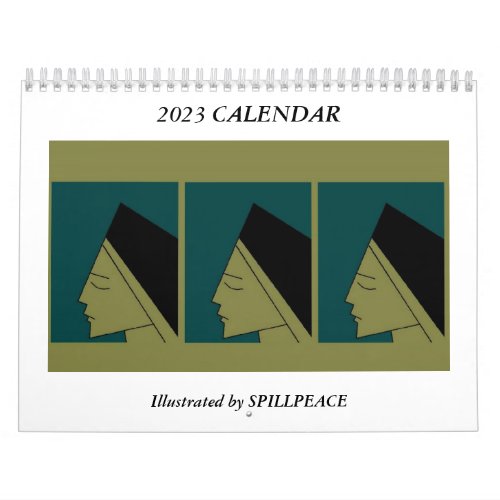 2023 Spillpeace Original Art Calendar