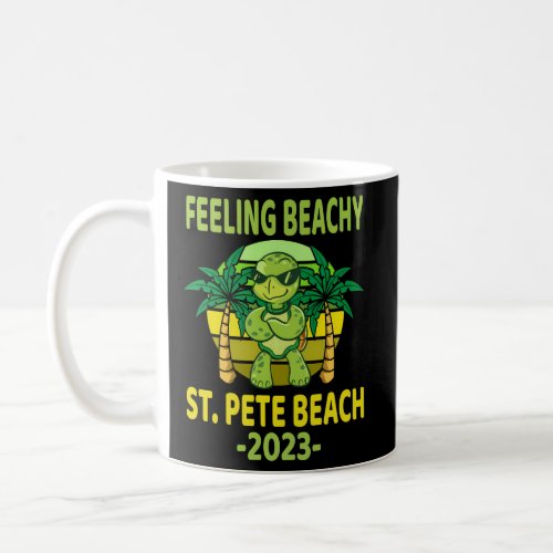 2023 St Pete Beach Florida Turtle Vacation Coffee Mug