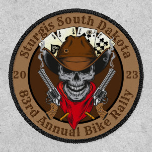 2023 Sturgis South Dakota 83rd Annual Bike Rally Patch