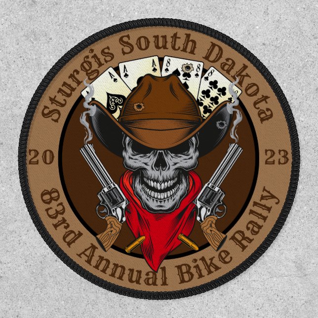 2023 Sturgis South Dakota 83rd Annual Bike Rally Patch (Front)