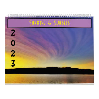 2023 Sunrise & Sunsets Calendar | Idaho