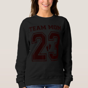2023 Team Mom Pregnancy Ivf Reveal Baby Shower Ado Sweatshirt