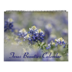 2023 Texas Bluebonnets Calendar