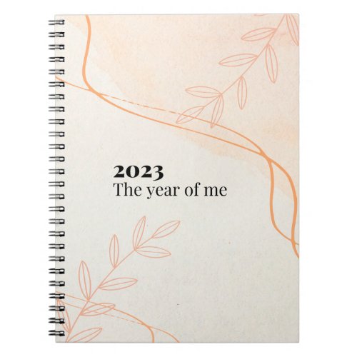2023 The year of me Notebook
