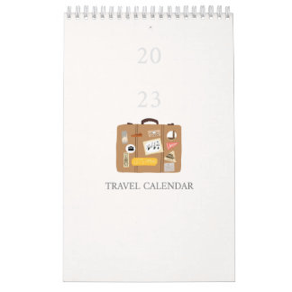2023 Travel calendar
