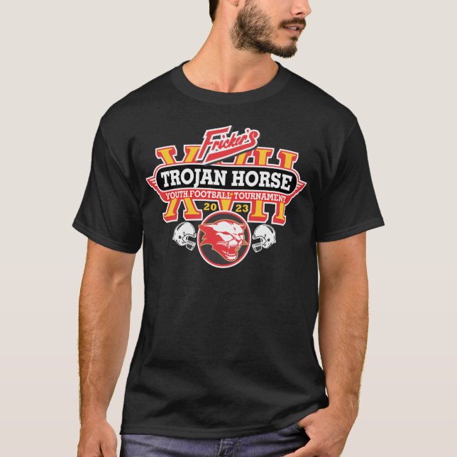 2023 Trojan Horse - Van Wert Courgars Design T-Shirt (Front)