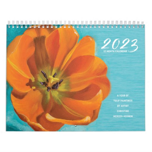 2023 Tulip Flower Calendar