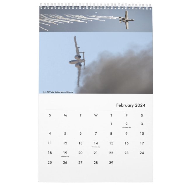 Calendrier USAF 2023