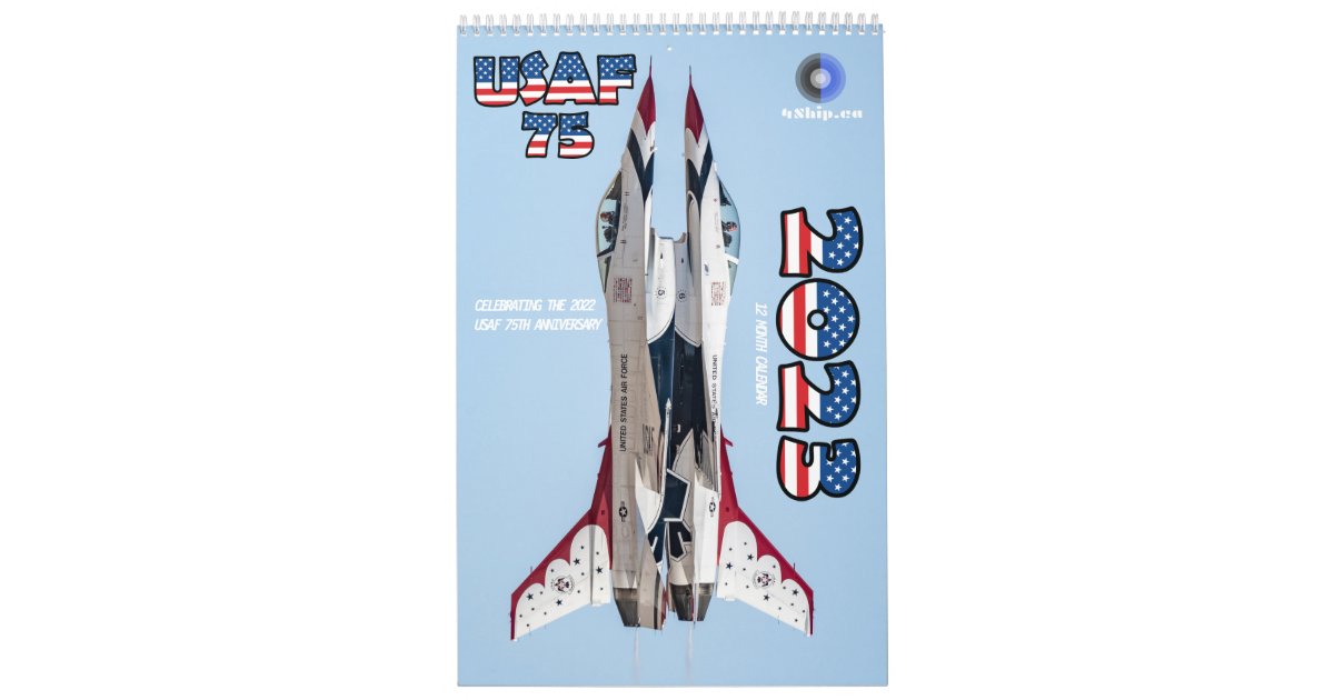 Calendrier USAF 2023