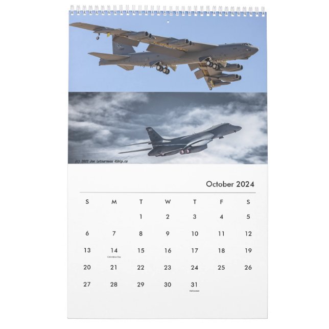 Calendrier USAF 2023