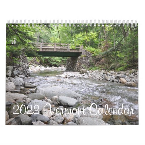 2023 Vermont _ Calendar