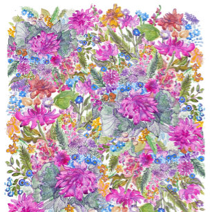 2023 Watercolor Floral Calendar
