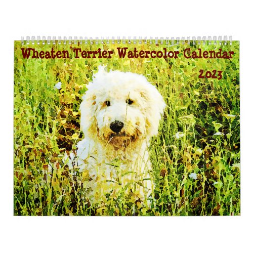 2023  Wheaten Terrier Dog Mama Mom Owner Gifts Calendar