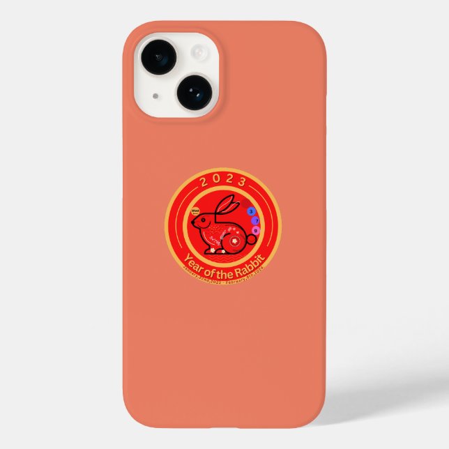 2023 Year Of Rabbit Design Case-Mate iPhone Case (Back)