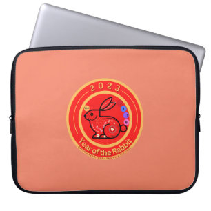 2023 Year of Rabbit design Laptop Sleeve