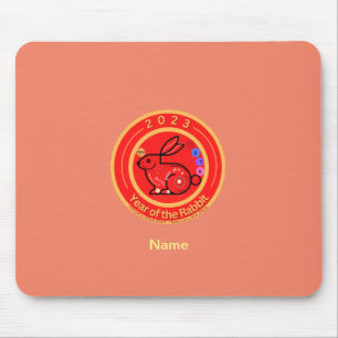 2023 Year of Rabbit design         Mouse Pad
