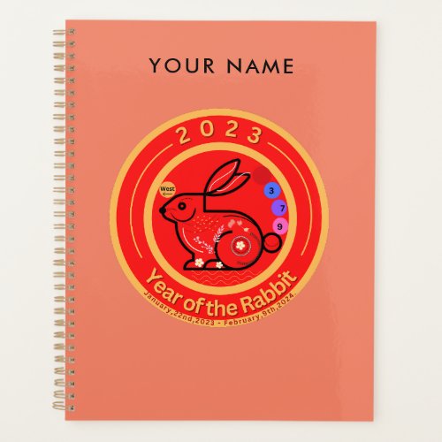 2023 Year of Rabbit design Standard Planner