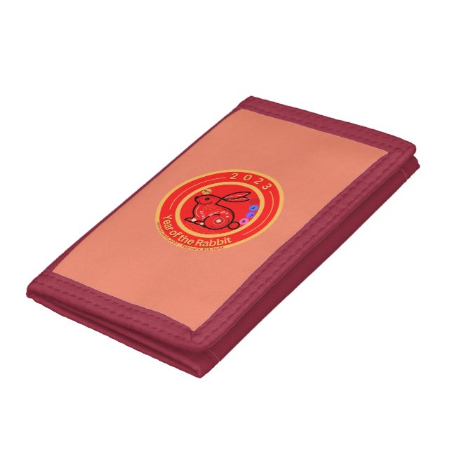 2023 Year of Rabbit design       Tri-fold Wallet (Bottom)