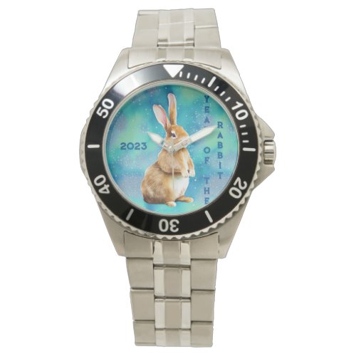 2023 Year of the Rabbit Apple Green  Azure Blue  Watch