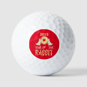 2023 Year Of The Rabbit Chinese New Year Golf Balls
