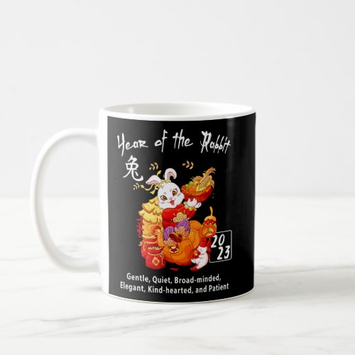 2023 Year Of the Rabbit Chinese Zodiac Chinese New Coffee Mug