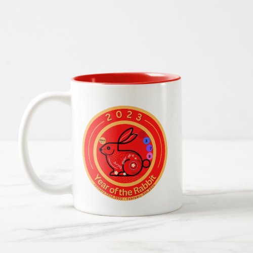 2023_Year of the Rabbit Design Classic  Two_Tone Coffee Mug