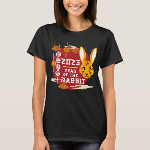 2023 YEAR OF THE RABBIT Happy Chinese New Year zod T_Shirt