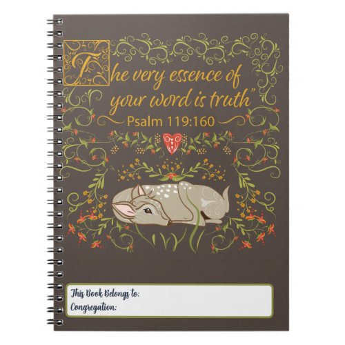 2023 Year Text Notebook
