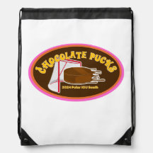 2024 10U South Chocolate Pucks - Drawstring Bag