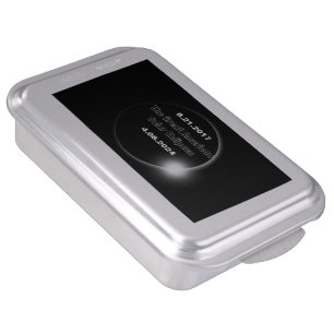 2024 & 2017 Double Dated Solar Eclipse Cake Pan