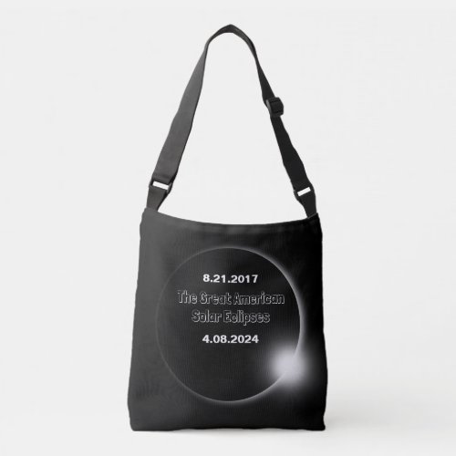 2024  2017 Double Dated Solar Eclipse Crossbody Bag