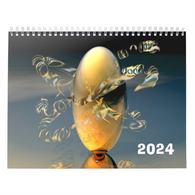 2024 3D Collection Calendar (Cover)
