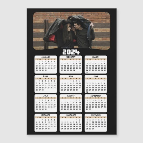 2024 _ Add Your Photo _ Calendar _ Tan