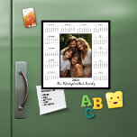 2024 Add Your Photo Magnetic Calendar<br><div class="desc">2024 Photo Magnetic Calendar Magnet in white, with a modern black border. Add your photo and name for a fun, personalized gift! Perfect for stocking stuffers or small gifts for friends, family, and loved ones. THIS IS FOR 2024. Please contact us at cedarandstring@gmail.com if you need assistance with the design...</div>