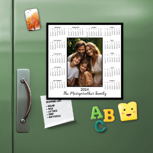 2024 Add Your Photo Magnetic Calendar