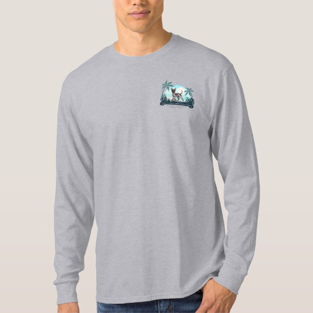 2024 Adult Men's Long Sleeve T-shirt - Dual Logo (Front)